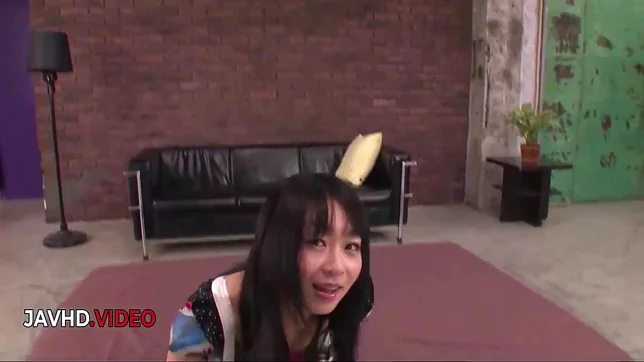 Nozomi Hazuki's Wild Ride – Hairy Asian Peach Filled & Dominated