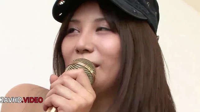 Asian Beauty Karen Natsuhara Rides Dual Hard Cores in Steamy JAV Action