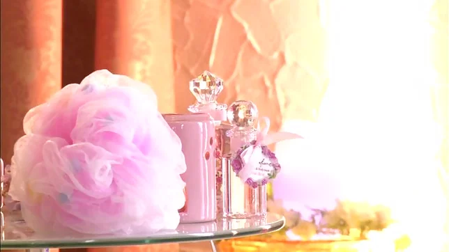 Alluring Asian milf Iroha Sagara gets soaped enjoying foot work 2