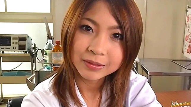 Anna Kousaka is a kinky Asian nurse 3