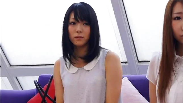 Horny Asian amateurs are having fun by sharing cock on cam 3