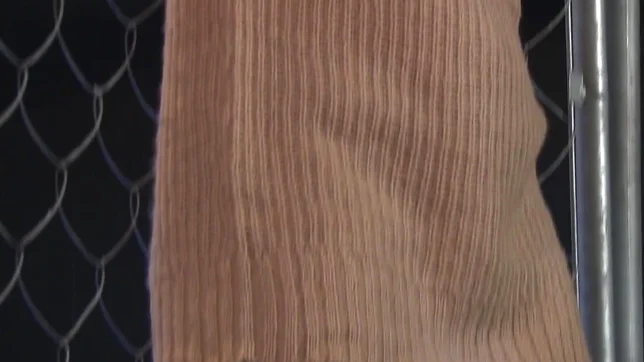 Stunning Asian babe Karen Uehara gets her shaved pussy drilled hard