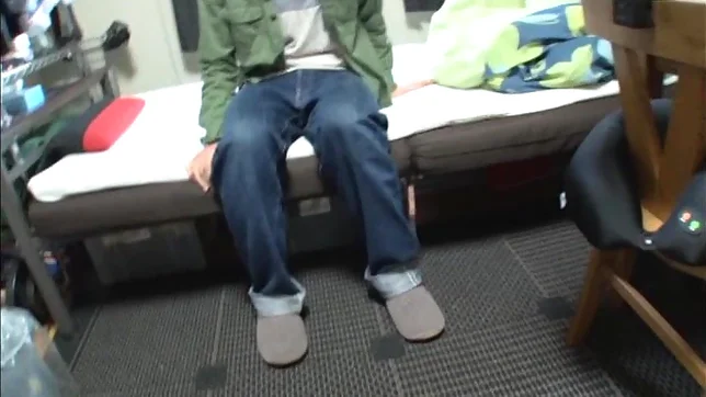 Horny teen couple Aki Nagashima make love in front of their camera 3