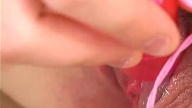 Japanese AV model fondles her juicy pussy 3