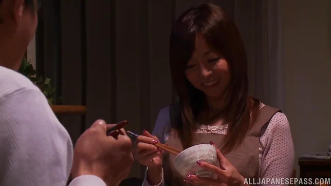 Kaori hottest housewife enjoys plenty of cock