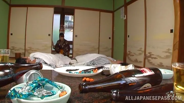 Hottie Asian in sexy kimono enjoys true porn 2