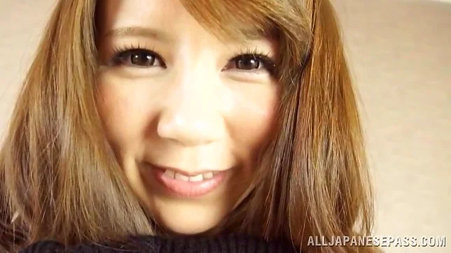 Luscious Japanese AV model gets pounded by impressive guy 7