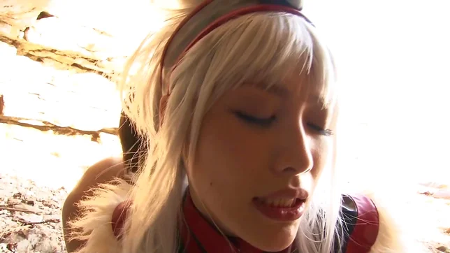 Lovely cosplay loving girl Miki Sunohara gets fucked outdoors 7