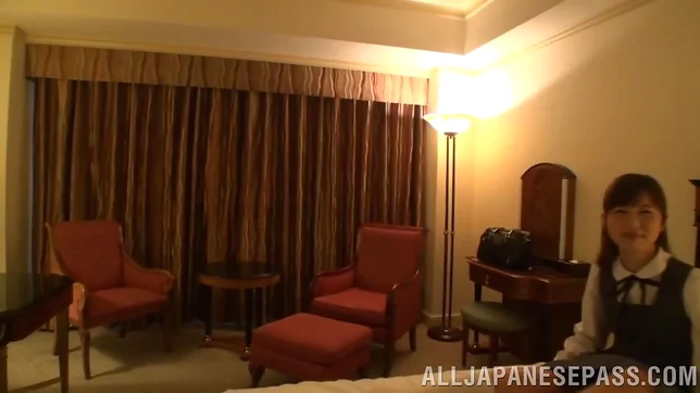 Cute schoolgirl with small tits Koko Seko enjoys toys and cock in pussy 2