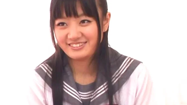 Talented schoolgirl Himari Yuzumoto enjoys spreading legs getting banged 5