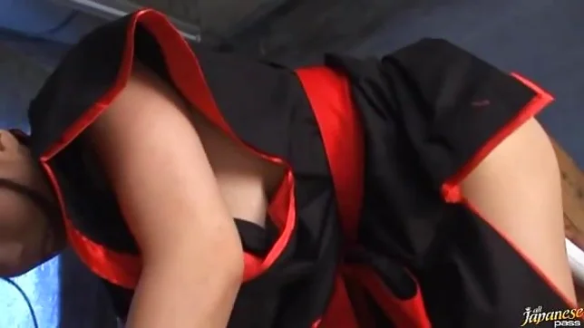 Kanon Ozora Japanese doll fucked in costume