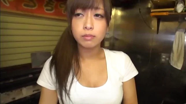 Petite Japanese housewife fucked hard on the table 4