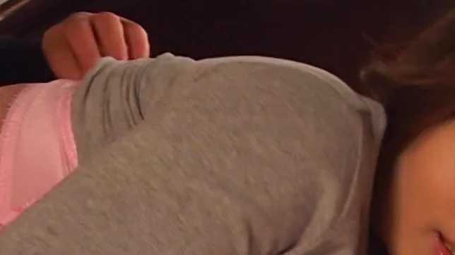 Busty Japanese AV model is a teen seduced in having sex on cam 2