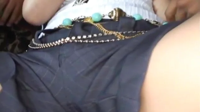 Miyo Kasuge Naughty Asian babe Sucks Cock In A Car