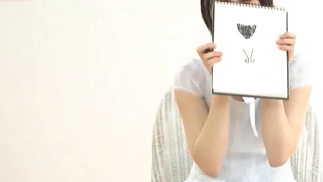 Erina Nagasawa gently removing her clothes