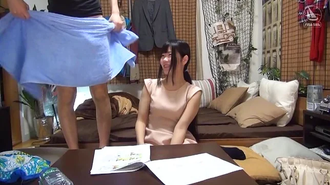 Adorable Asian beauty enjoys cock in her mouth 5