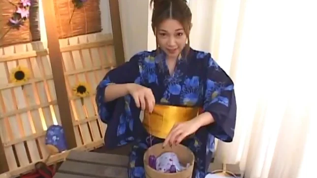 Asami Ogawa Pretty Asian chick in sexy costume likes games 10