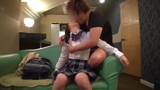 Sweet Asian teen with nice ass performs amazing cock sucking 4