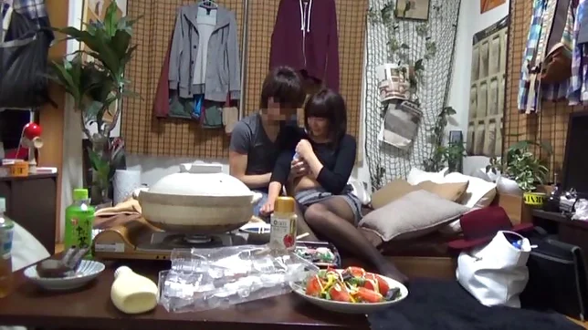 Erotic honey in awesome amateur pussy pounding 7