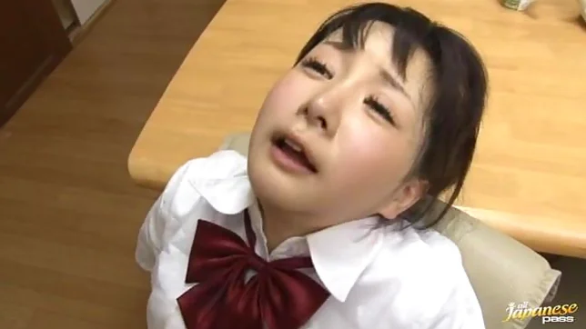 Sexy Schoolgirl Uses Her Whole Body To Get Him Cumming 3