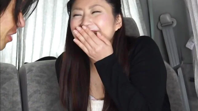 Naughty Tokyo milf reveals her tits and gives head 6