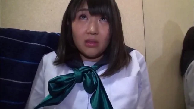 Sex in the toilet for young Japanese in sexy unifrom 4