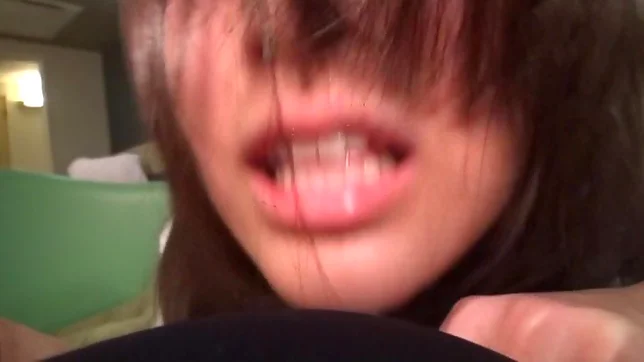 Sweet Asian teen with nice ass performs amazing cock sucking 6