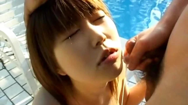 oko Tabata hairy pussy and cum on face 2