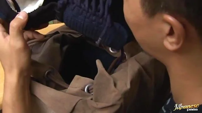 Sexy Schoolgirl Uses Her Whole Body To Get Him Cumming 5