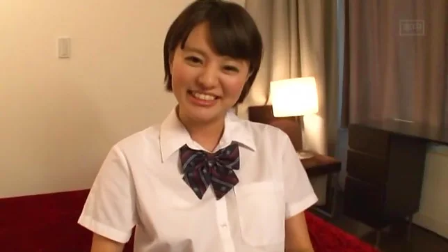 Schoolgirl Aoyama Mirai is fucked hard missionary 2