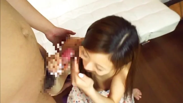 Cute Japanese girl in transparent lingerie Madoka Hitomi gets slammed hard 4