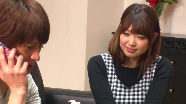 Harsh fuck on the couch with young Asian, Hitomi Inoue 2