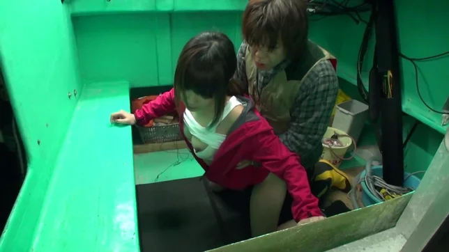 Naughty Japanese schoolgirl Riho Hirose gets her pussy licked and hammered 5