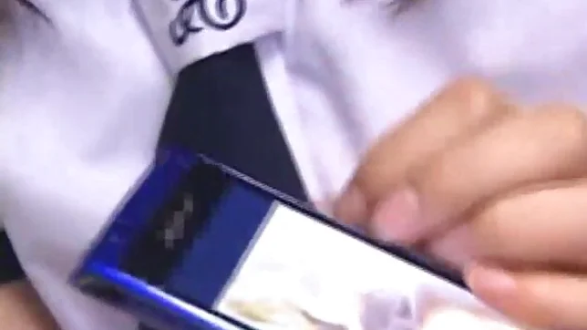 Naughty Schoolgirl Gets Fingered To An Orgasm In A Library