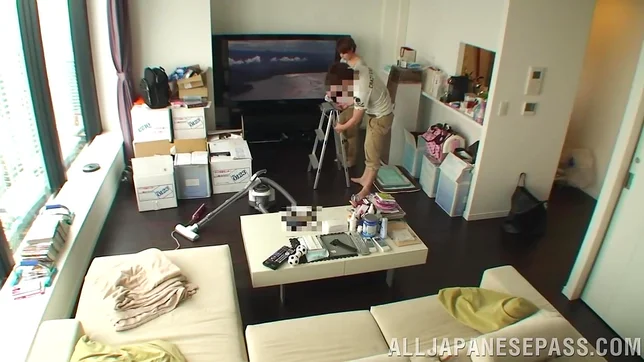 Teen Aina Tsuji gets seduced by horny and hot stud 5