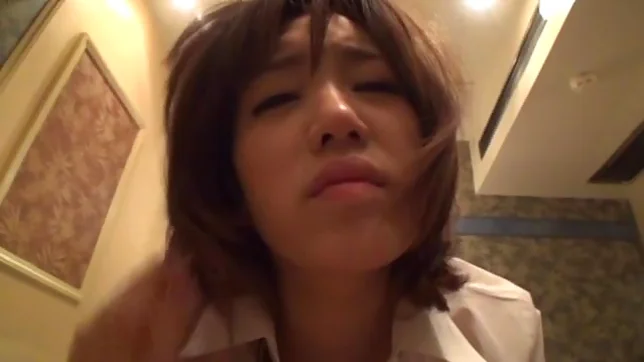 Nice teen in school uniform Miyabi Tsukioka dick riding 4