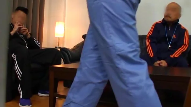 Sporty Japanese girl with fit figure enjoys oral sex and bang 2