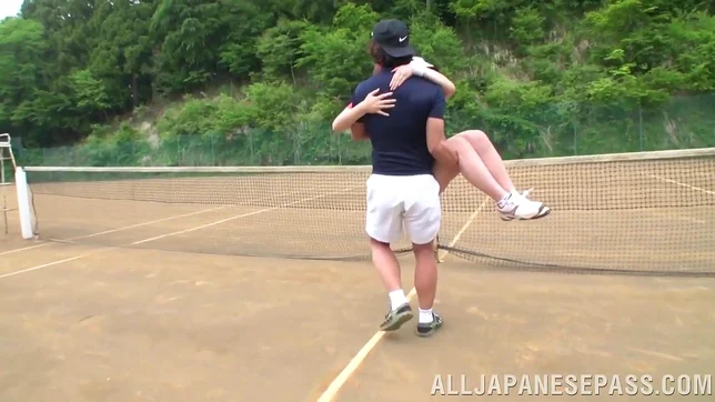 Japanese teen hottie Aya Shiomi gets massaged with oil 6