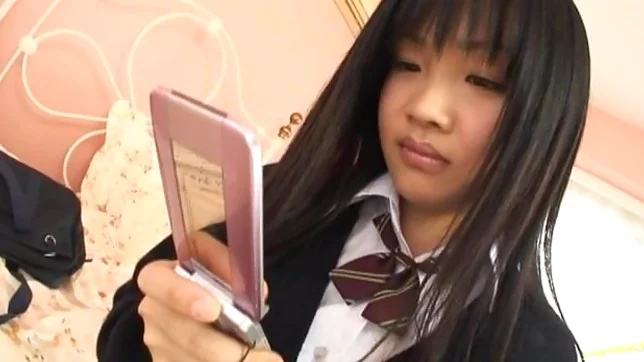 Hikaru ose Asian schoolgirl has a shaved pussy 2