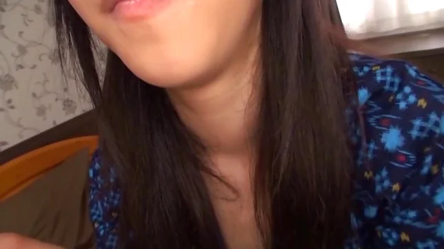 Teen Yumiko Oku receives tasty dick to play with 2