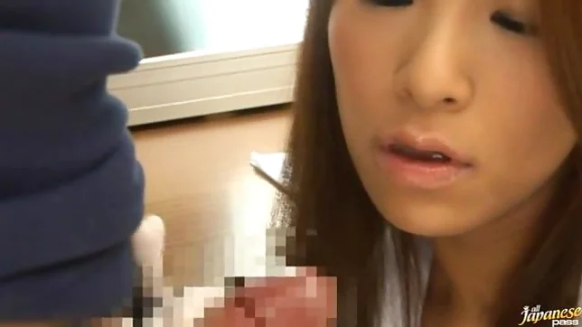 Akira Ichinose is a horny Asian female doctor