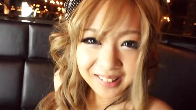 Kaori Otanashi Asian model gets tight pussy fingered 4