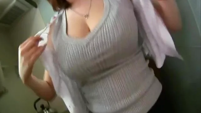 Rio Hamasaki Asian model is a big boobed teacher and popular for it