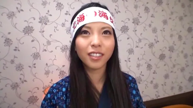 Teen Yumiko Oku receives tasty dick to play with 3