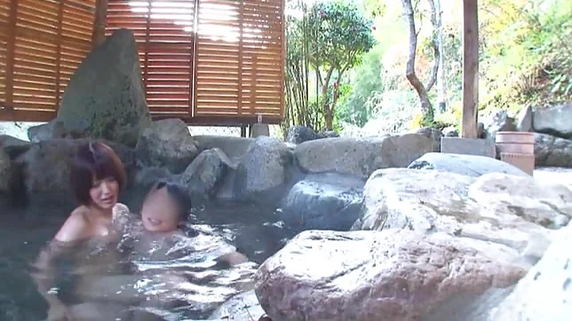 Big-tittied amateur Asian milf enjoys titfuck and pussy banging in a bath 5