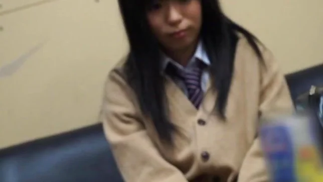 Lovely schoolgirl enjoying a doggy fuck 2