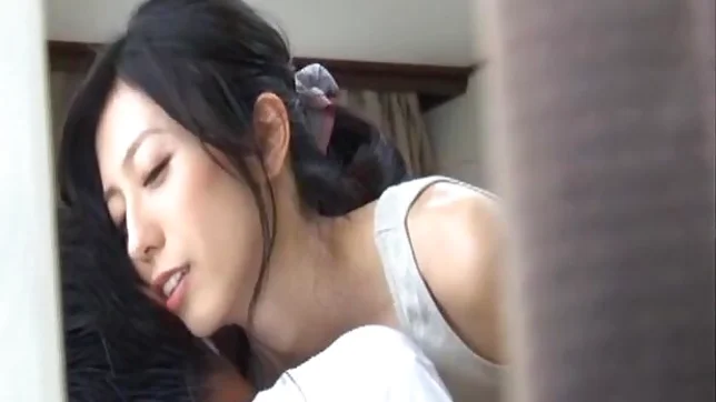 Japanese Av model is a hot mature chick sucking cock 2