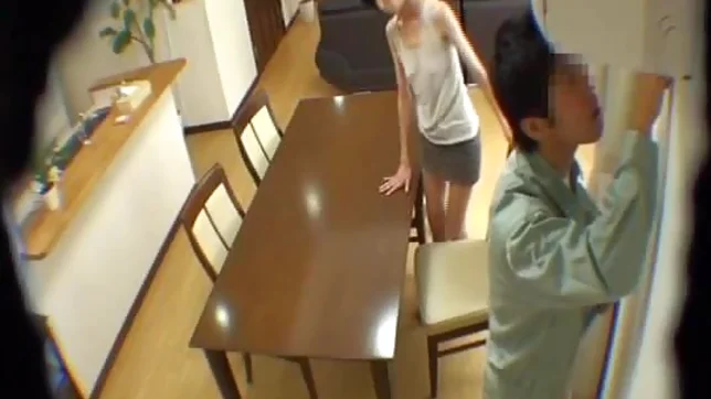 Japanese Av model is a hot mature chick sucking cock 4