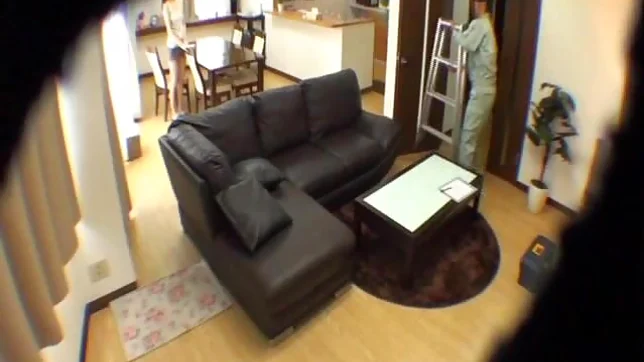 Japanese Av model is a hot mature chick sucking cock 4