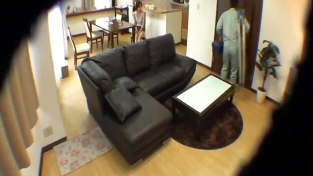 Japanese Av model is a hot mature chick sucking cock 5